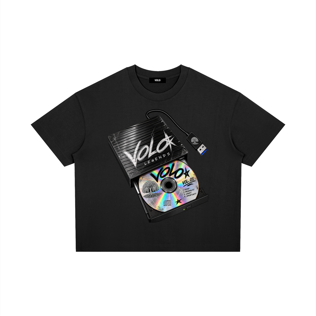 "DVD Burner" Graphic Tee